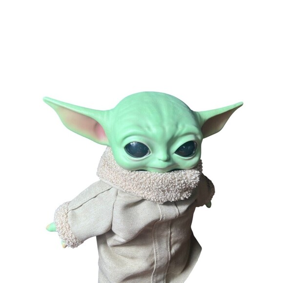 Lot of 2 Mattel 2001 Stars Wars Galactic Pals Wookie & Grogu Plush Toys - Picture 6 of 11